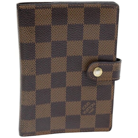LOUIS VUITTON Damier Ebene Agenda PM Day Planner Cover - Picture 1 of 14